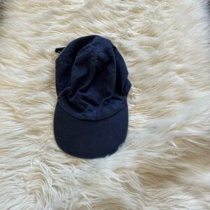 Navy blue cap